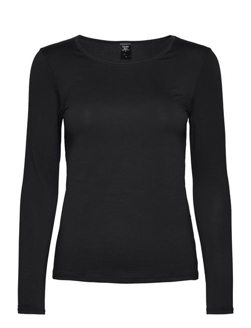 Se Calida Natural Comfort Top Long-Sleeve Calida Black ved Booztlet