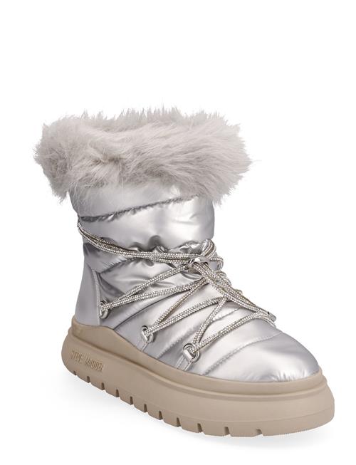 Se Steve Madden Ice-Storm Bootie Steve Madden Silver ved Booztlet