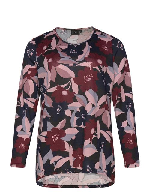 Se Zizzi Vlucca, L/S, Blouse Zizzi Black ved Booztlet