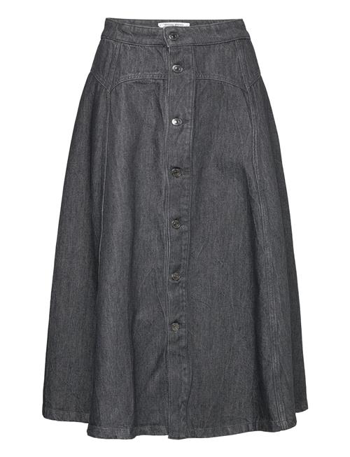 Wood Wood Agatha Denim Skirt Wood Wood Black