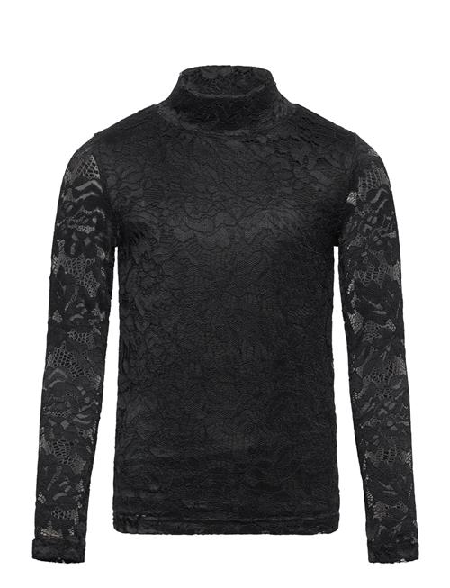 Nkfrydia Ls Mock Neck Ls Top Name It Black