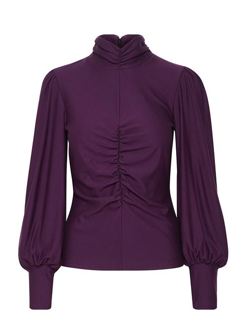 Gestuz Rifagz Ls Cuff Blouse Gestuz Purple