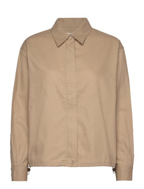 Enkel Studio Esarrie Ls Shirt F Enkel Studio Beige