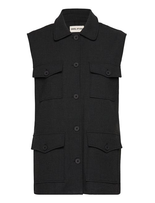 Enkel Studio Esahorn Vest F Enkel Studio Black