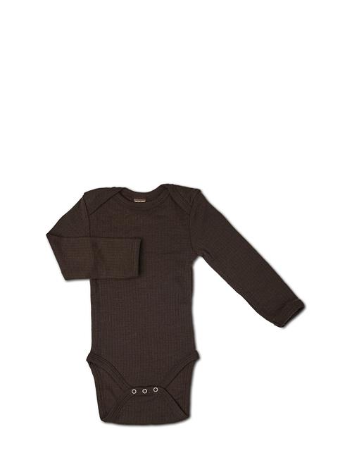 Body Ls, Brown Drop Needle, Merino Wool Smallstuff Brown