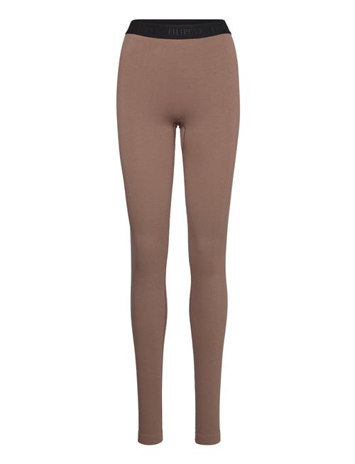 Filippa K Rib Modal Leggings Filippa K Beige