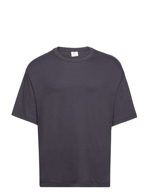 Mango 100 Cotton Relaxed-Fit T-Shirt Mango Navy