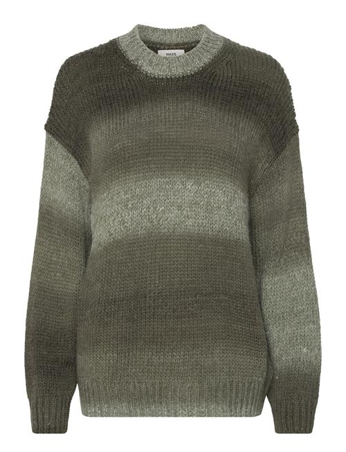 Se Mads Nørgaard Shaded Lefty Sweater Mads Nørgaard Green ved Booztlet