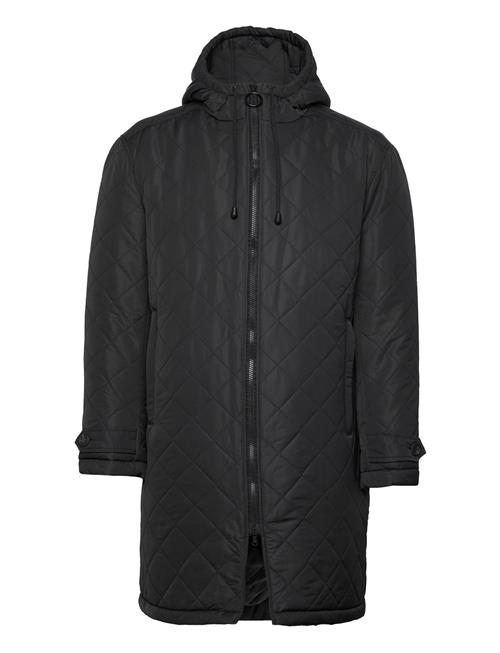 FRENN Pekka Quilted Parka Coat FRENN Black