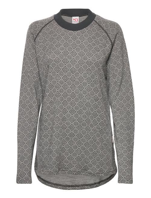 Kari Traa Voss Cashmere Mix Long Sleeve Kari Traa Patterned