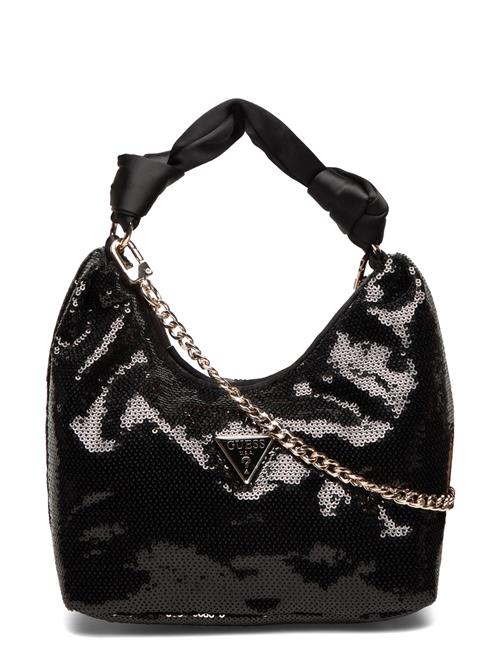 Se GUESS Velina Hobo GUESS Black ved Booztlet