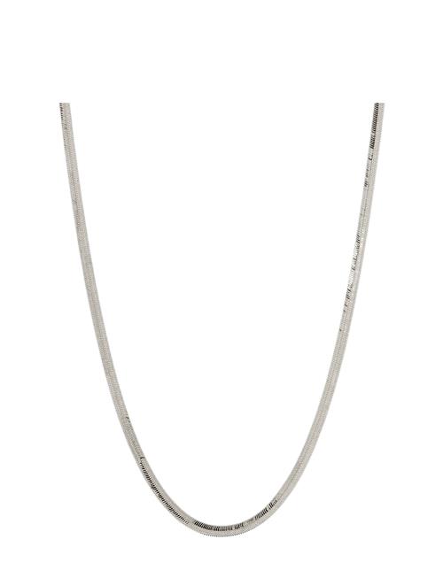 LUV AJ The Classique Herringb Chain-Silver LUV AJ Silver