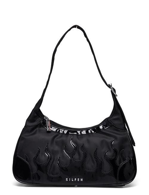 Se Silfen Thora - Flame Shoulder Bag Silfen Black ved Booztlet