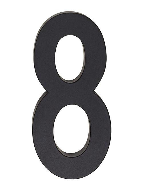 Architect Numbers Design Letters Black