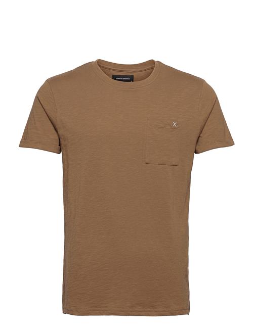 Clean Cut Copenhagen Kolding Organic Tee S/S Clean Cut Copenhagen Brown