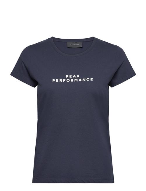 Peak Performance W Spw Tee-Blue Shadow Peak Performance Navy