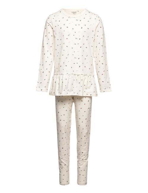 CeLaVi Pyjamas W. Aop CeLaVi Cream