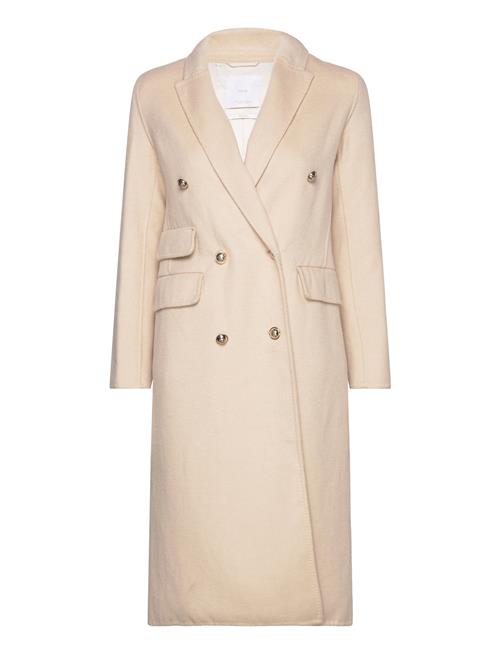 Mango Handmade Butt D Wool Coat Mango Beige