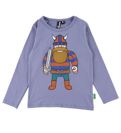 Se DanefÃ¦ Bluse - Danenorthpole - Blue Grey ERIK DIN VEN ved KidsWorld