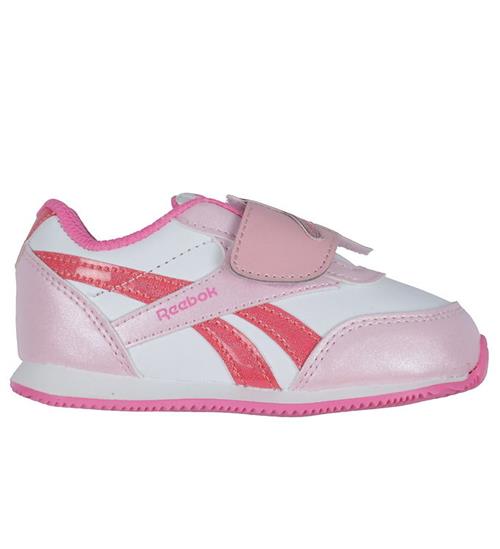 Se Reebok Sko - Royal CL JOG 2.0 - Running - Hvid/Rosa ved KidsWorld