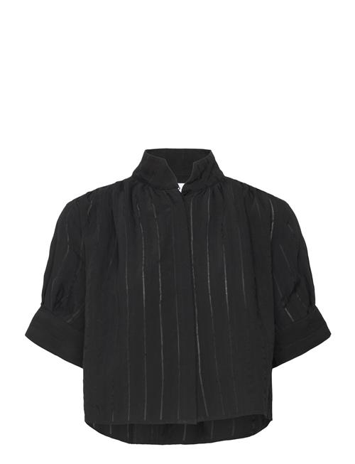 Se Day Birger et Mikkelsen Lucia - Blended Stripe Day Birger Et Mikkelsen Black ved Booztlet