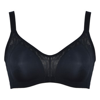 NATURANA Bh Powerlace Minimizer Sidesmoother Soft Bra Sort B 90 Dame