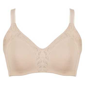 NATURANA Bh Powerlace Minimizer Sidesmoother Soft Bra Beige B 75 Dame