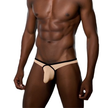 Doreanse Men Sexy Thong Beige polyamid Large Herre