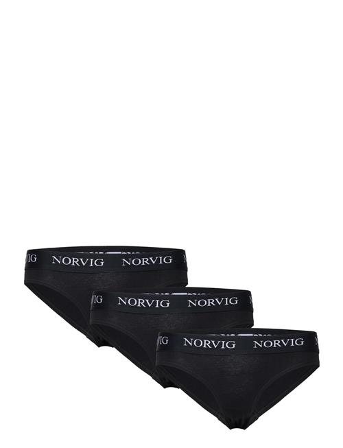 3-Pack Womens Bikini Brief NORVIG Black