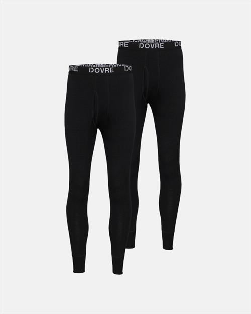 Long johns 2-pak | 100 merino uld | Sort