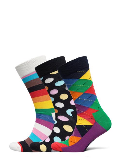 Happy Socks 3-Pack Boozt Gift Set Happy Socks Patterned