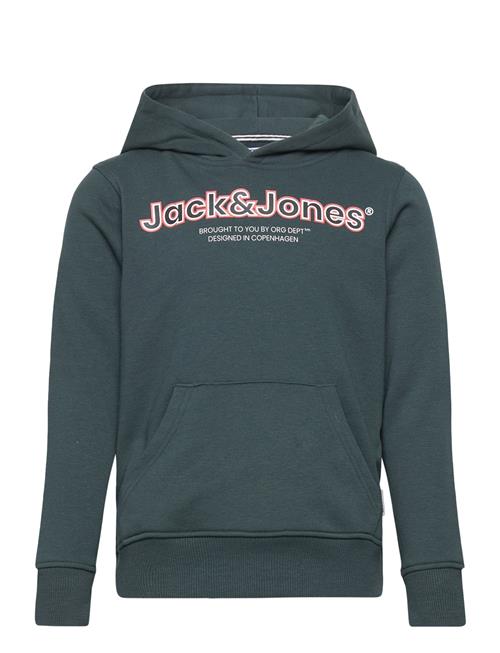 Jack & Jones Jorlakewood Sweat Hood Bf Jnr Jack & J S Green