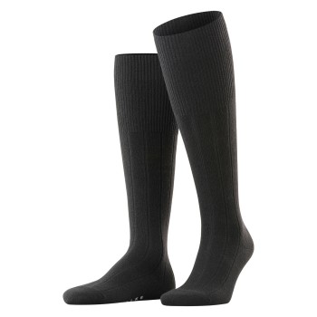 Falke KGaA Falke Strømper Lhasa Rib Knee High Socks Sort Str 39/42 Herre