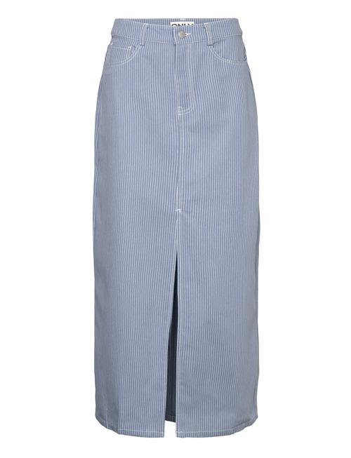 ONLY Onlmerle Hw Lon Slit Stripe Skirt Cc Pnt ONLY Blue