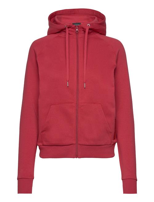 Se Peak Performance W Ease Zip Hood Peak Performance Red ved Booztlet