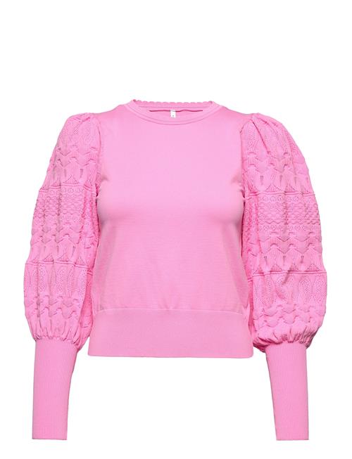 ONLY Onlmelita L/S O-Neck Pullover Knt Noos ONLY Pink