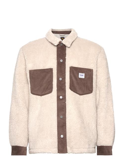 Lee Jeans Sherpa Overshirt Lee Jeans Cream