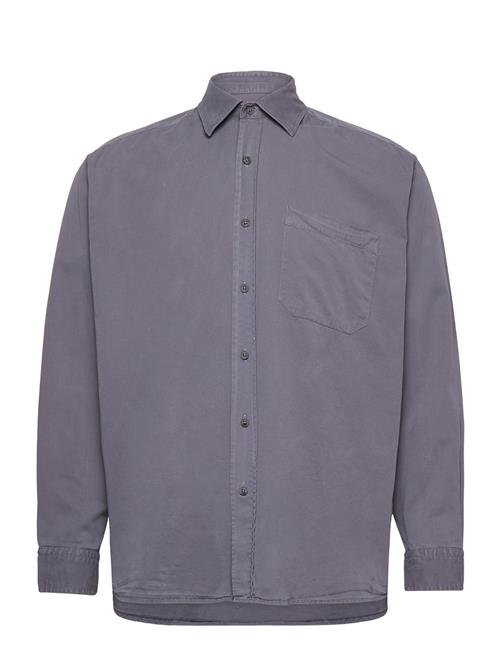 Woodbird Yuzo Antic Shirt Woodbird Grey