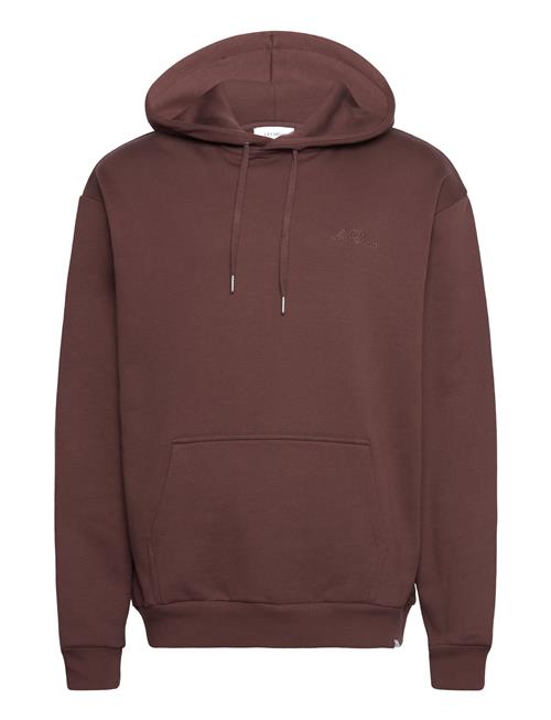 Se Les Deux Crew Hoodie Les Deux Brown ved Booztlet