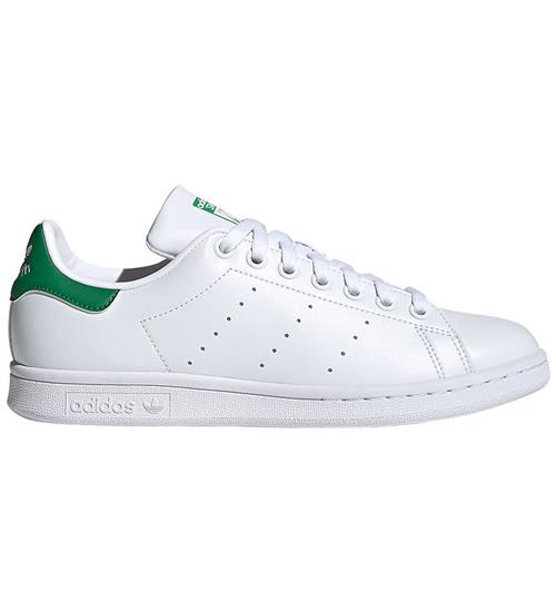 Se adidas Originals Sko - Stan Smith W - Hvid/GrÃ¸n ved KidsWorld