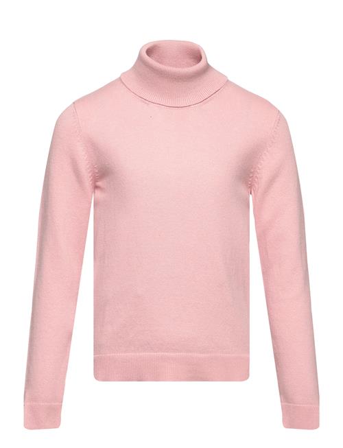 Mango Turtleneck Sweater Mango Pink