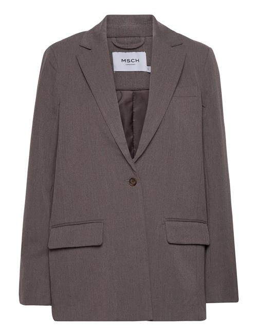 MSCH Copenhagen Mschdyanna Blazer Stp MSCH Copenhagen Brown