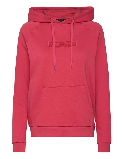 Se Peak Performance W Ease Hood Peak Performance Red ved Booztlet