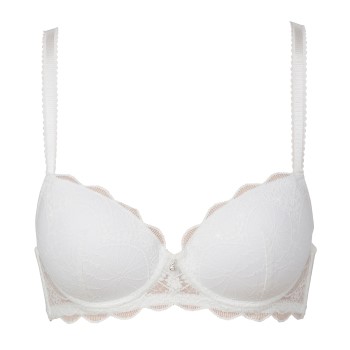 Trofé Trofe Julia Lace Padded Bra Bh Hvid polyamid A 75 Dame