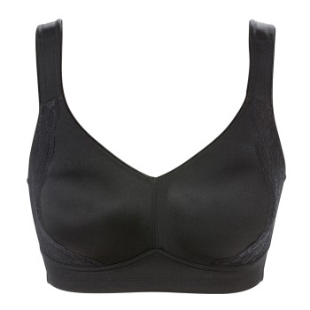 Trofé Trofe Louise Soft Bra Bh Sort polyamid B 80 Dame