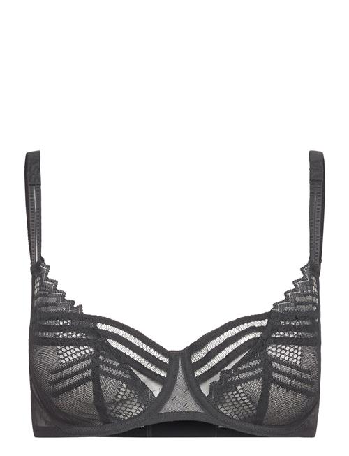 Se Passionata Rodeo Half-Cup Bra Passionata Black ved Booztlet