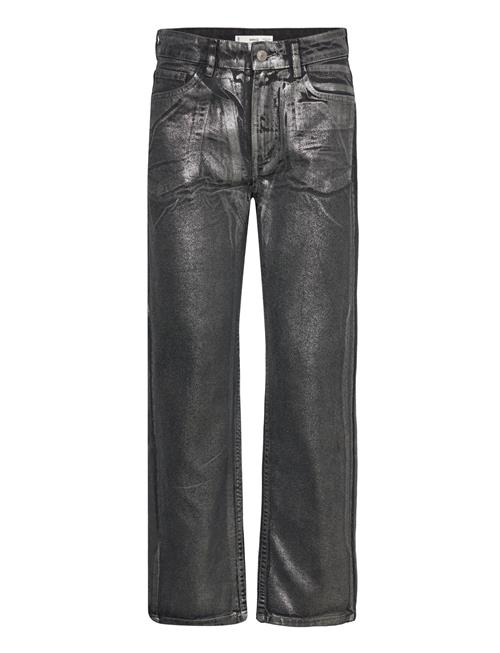 Se Mango Straight Foil Jeans Mango Black ved Booztlet