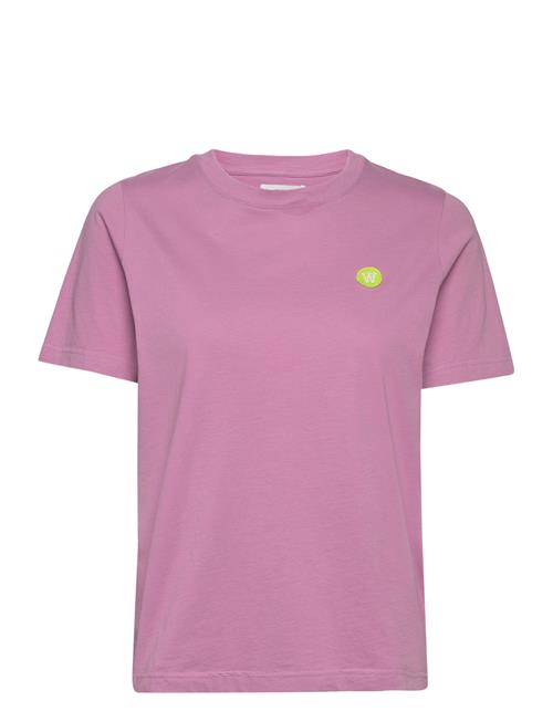 Se Double A by Wood Wood Mia T-Shirt Double A By Wood Wood Pink ved Booztlet