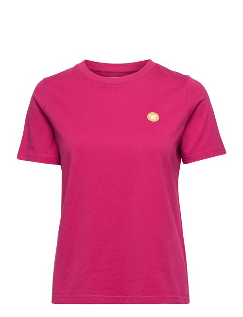 Se Double A by Wood Wood Mia T-Shirt Double A By Wood Wood Pink ved Booztlet