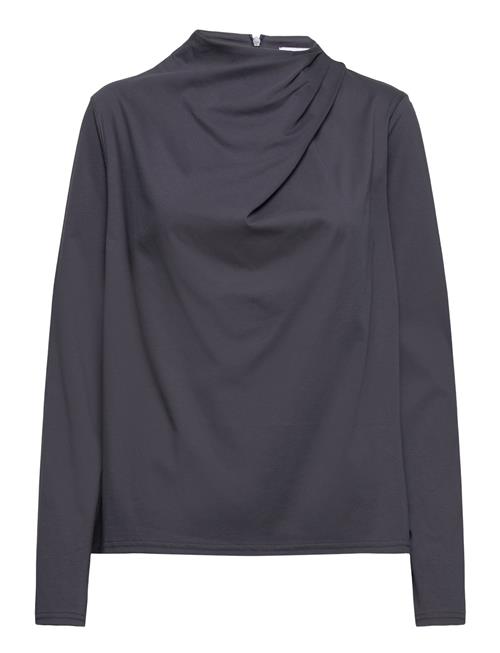 Ahlvar Gallery Jade Jersey Blouse Ahlvar Gallery Grey